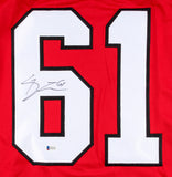 Mark Stone Signed Senators Jersey (Beckett) Playing career 2012-present