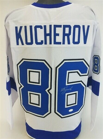 Nikita Kucherov Signed Tampa Bay Lightning Jersey (JSA COA) All Star Winger