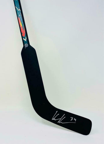 KAAPO KAHKONEN Autographed Minnesota Wild Mini Goalie Stick FANATICS