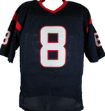 Matt Schaub Autographed Blue Pro Style Jersey-JSA W *Black