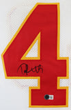 Tony Richardson Authentic Signed White Pro Style Jersey Autographed BAS Witness