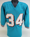 Ricky Williams Signed Miami Dolphins Teal Jersey Ins "Smoke Weed Everyday" (PSA)