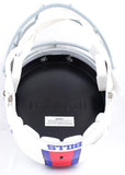 Kelly/Reed/Thomas Autographed Buffalo Bills F/S Speed Helmet w/HOF- JSA W *Black