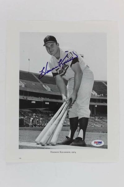 Twins Harmon Killebrew Authentic Signed Magazine Photo PSA/DNA #Q41617