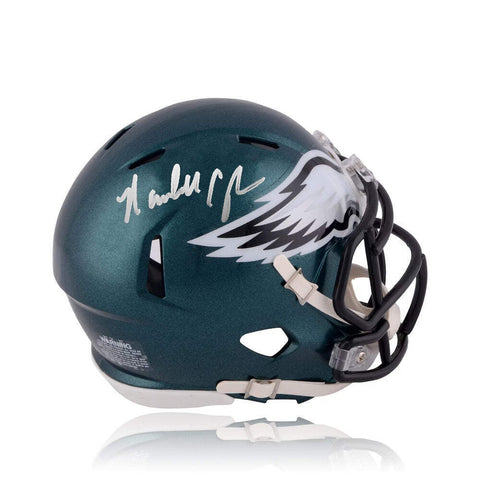 Randall Cunningham Philadelphia Eagles Autographed Signed Mini-Helmet Beckett