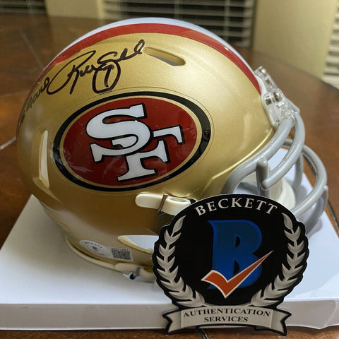 ROBBIE GOULD AUTOGRAPHED SIGNED SF 49ERS GOOD AS GOULD MINI HELMET BECKETT