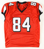 Roddy White Signed Falcons Pro Cut Jersey (Beckett) Atlanta's 4xPro Bowl W.R.