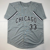 Autographed/Signed Lance Lynn Chicago Grey Baseball Jersey Beckett BAS COA