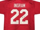 ALABAMA CRIMSON TIDE MARK INGRAM AUTOGRAPHED RED JERSEY PSA/DNA STOCK #234690