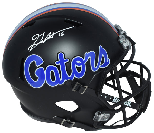 GRAHAM MERTZ AUTOGRAPHED FLORIDA GATORS BLACK FULL SIZE SPEED HELMET BECKETT