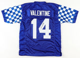 Carrington Valentine Signed Kentucky Wildcats Jersey (JSA COA) 2023 Packers Pick