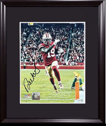 Deebo Samuel 8x10 Framed Photo San Fransisco 49ers Mint Autograph Fanatics COA