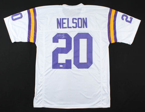 Darrin Nelson Signed Minnesota Vikings Jersey (JSA COA) Running Back / Returner