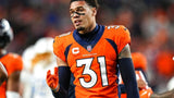 Justin Simmons Signed Denver Broncos Black Color Rush Jersey (JSA COA)All Pro DB