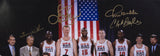 Bird Wilkens Laettner Mullin Drexler Signed Framed 16x20 Dream Team Photo JSA