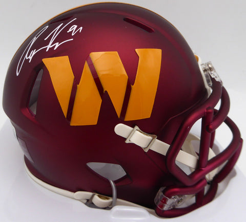 Ryan Kerrigan Autographed Washington Commanders Mini Helmet Beckett QR #1W971536