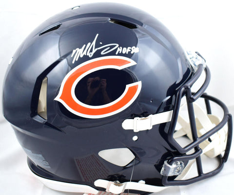 Mike Singletary Signed Bears F/S Speed Authentic Helmet w/HOF-Beckett W Hologram