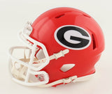 Kenny McIntosh Signed Georgia Bulldogs Mini Helmet (JSA COA) 2021 National Champ