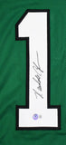 Randall Cunningham Autographed Green Pro Style Jersey -Beckett W Hologram *Black