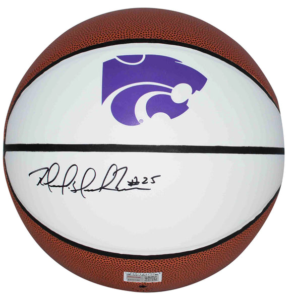 ROLANDO BLACKMAN AUTOGRAPHED KANSAS STATE WILDCATS LOGO BASKETBALL TRISTAR