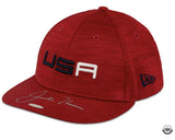 Justin Thomas PGA Autographed 2023 Ryder Cup Sunday Red Hat UDA