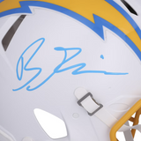 Brenden Rice Autographed Los Angeles Chargers Authentic Speed Helmet Fanatics