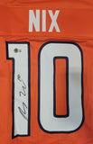 BO NIX AUTOGRAPHED SIGNED PRO STYLE CUSTOM XL JERSEY BECKETT QR COA