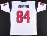 Ryan Griffin Signed Texans White Jersey (JSA COA) Houston Tight End / UCONN