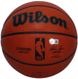 Shawn Kemp Autographed Supersonics Wilson Authentic Series Basketball Beckett