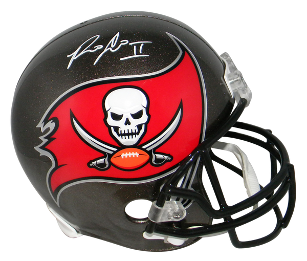 RONALD JONES II SIGNED TAMPA BAY BUCCANEERS BUCS 2020 FULL SIZE HELMET BECKETT