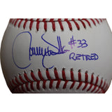 Larry Walker Autographed Colorado Rockies OML Baseball 33 Retired TRI 47370