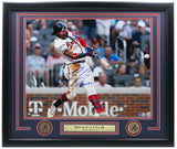 Ronald Acuna Jr. Signed Framed Atlanta Braves 16x20 Photo El Abusador BAS ITP