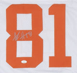 Alvin Harper Signed Tennessee Volunteers Jersey (JSA COA) Falcons R.B.