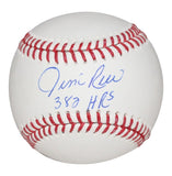 Jim Rice Autographed/Signed Boston Red Sox 382 HR Baseball Beckett 40577