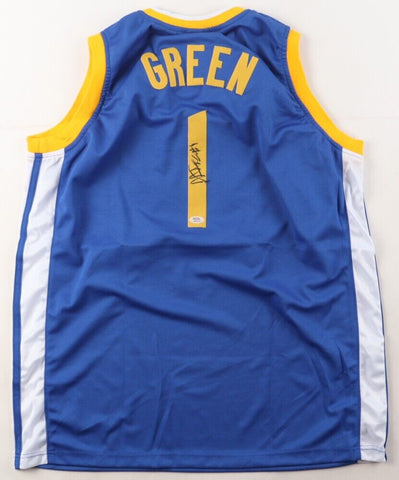 JaMychal Green Signed Warriors Jersey (PSA) Golden State Power Forward