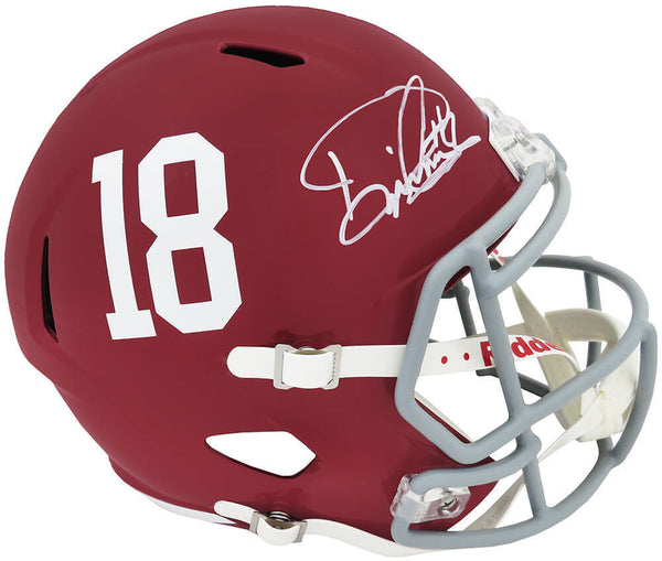 Derrick Henry Signed Alabama Riddell Full Size Speed Replica Helmet -Beckett COA