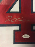 Tom Glavine Signed Atlanta Braves 36"x 39" Framed Signed Jersey (JSA COA)