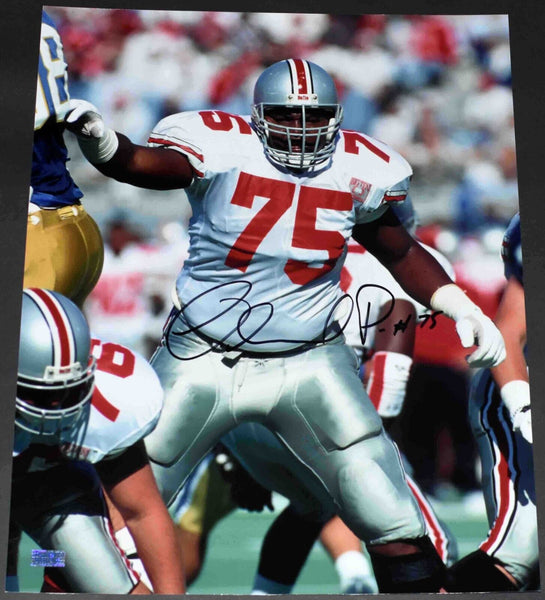 ORLANDO PACE AUTOGRAPHED SIGNED OHIO STATE BUCKEYES 16x20 PHOTO COA