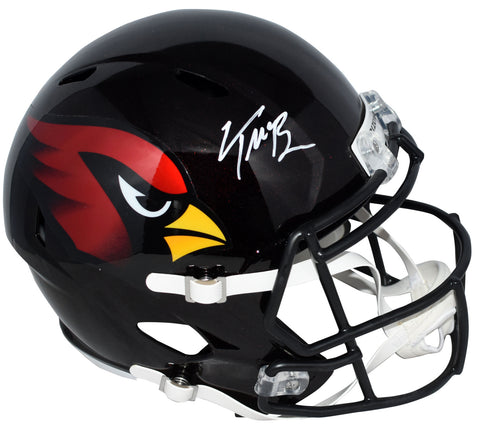 TREY McBRIDE SIGNED ARIZONA CARDINALS BLACK FULL SIZE SPEED HELMET BECKETT