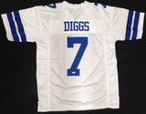 Dallas Cowboys Trevon Diggs Autographed Signed White Jersey PSA/DNA #3T59227