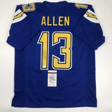 Autographed/Signed Keenan Allen Los Angeles LA Color Rush Jersey Jersey JSA COA