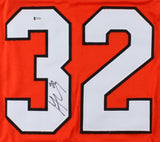 Mark Streit Signed Flyers Jersey (Beckett COA) Playing career 1995-present