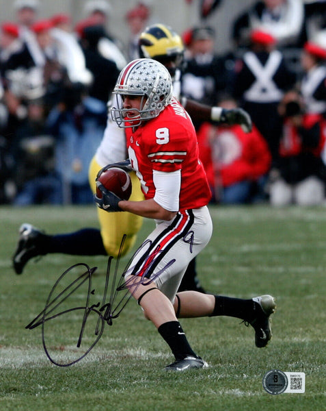 Brian Hartline Autographed Ohio State Buckeyes 8x10 Photo Beckett 47327