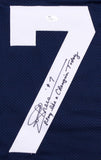 Joe Theismann Signed Notre Dame Jersey Inscribed "Play Like A Champion Today"