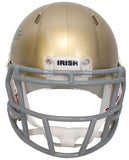 Kyren Williams Autographed (Green Ink) Notre Dame Mini Speed Helmet Beckett