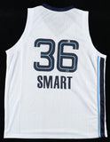 Marcus Smart Signed Memphis Grizzlies Jersey (Beckett) 2021-22 Defensive P.O.Y.