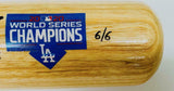 COREY SEAGER Autographed WS Statistic 2020 World Series Bat FANATICS LE 6/6