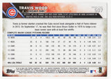 Travis Wood autographed Cubs 2016 Topps Baseball Trading Card #507A -(SS COA)