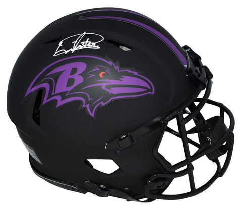 DERRICK HENRY SIGNED BALTIMORE RAVENS ECLIPSE AUTHENTIC SPEED HELMET BECKETT