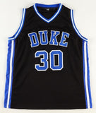 Kyle Filipowski Signed Duke Blue Devils Jersey (Beckett) 2024 1st Round Draft Pk